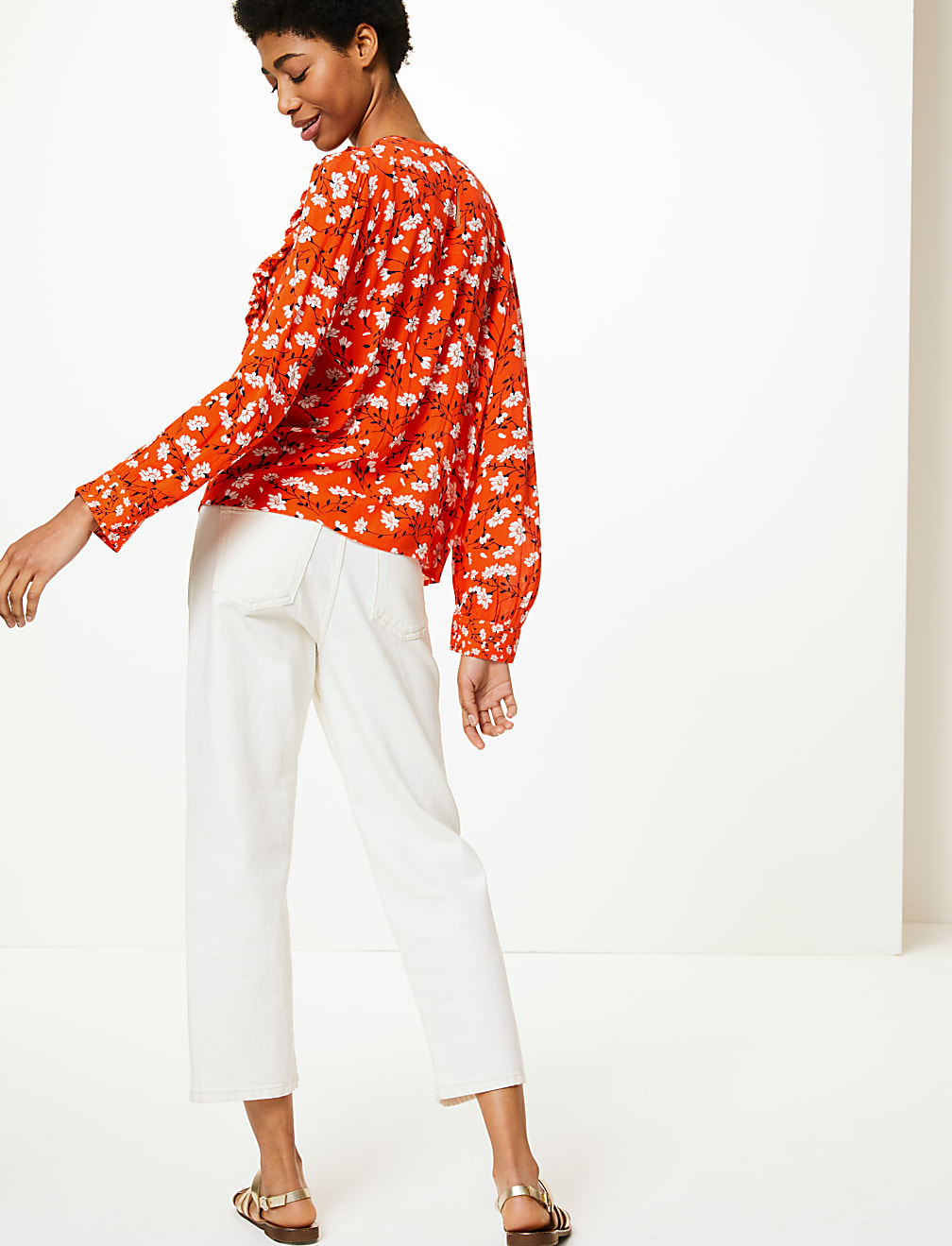 Floral Print Blouse