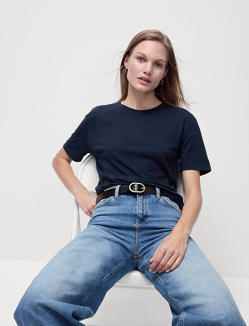 Cotton Modal Relaxed T-Shirt