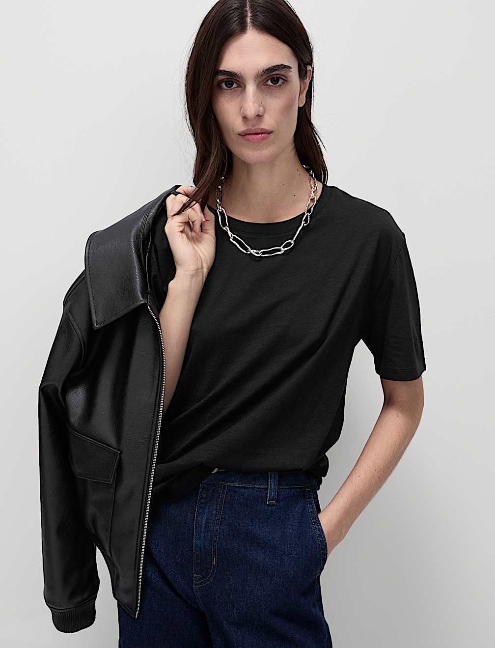 Cotton Modal Relaxed T-Shirt
