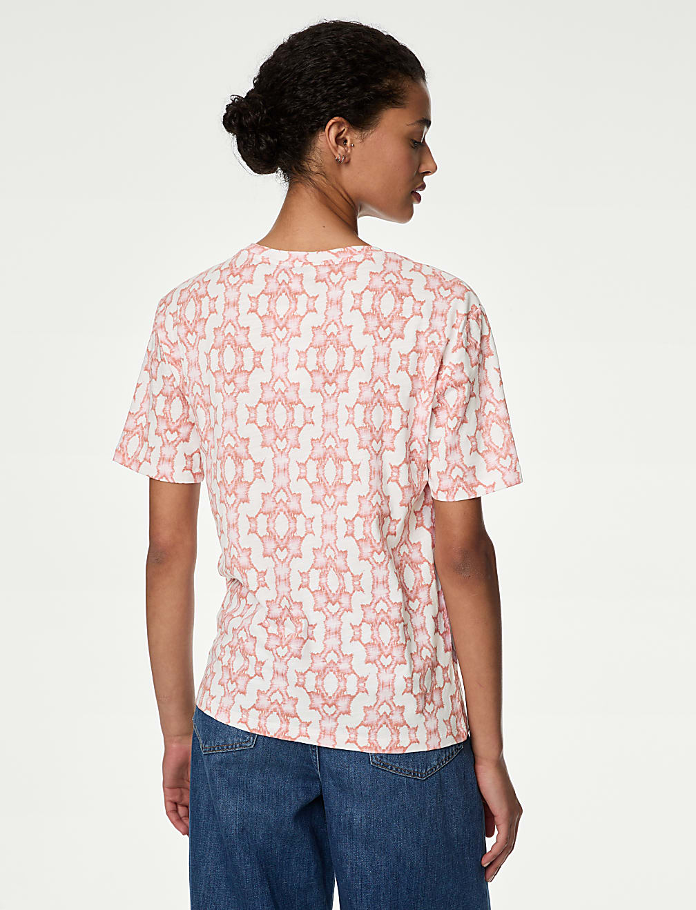 Cotton Modal Blend Printed T-Shirt