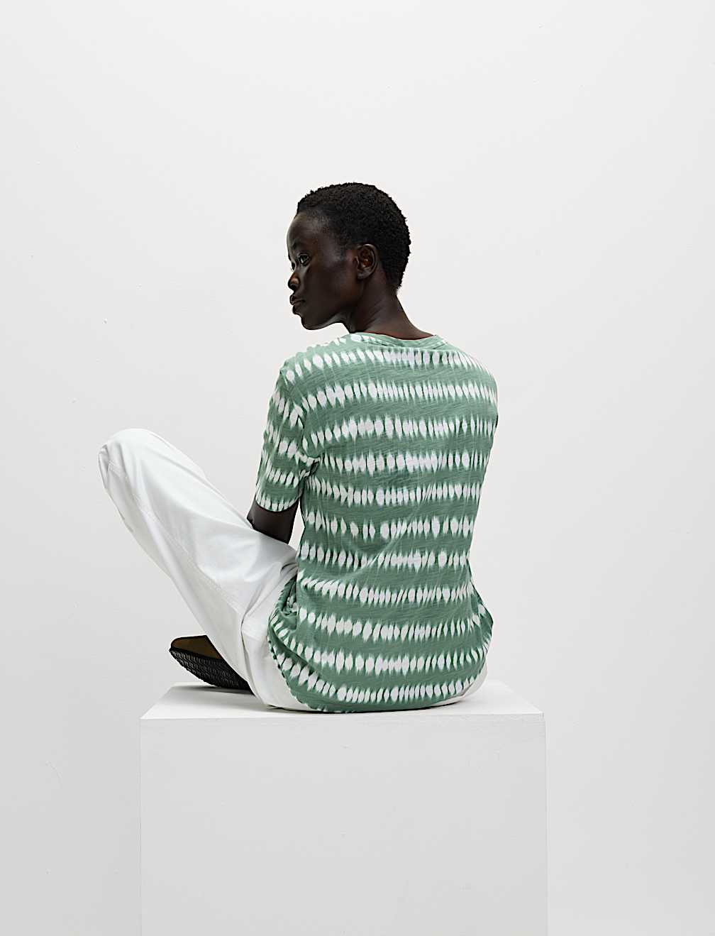 Cotton Modal Blend Printed T-Shirt