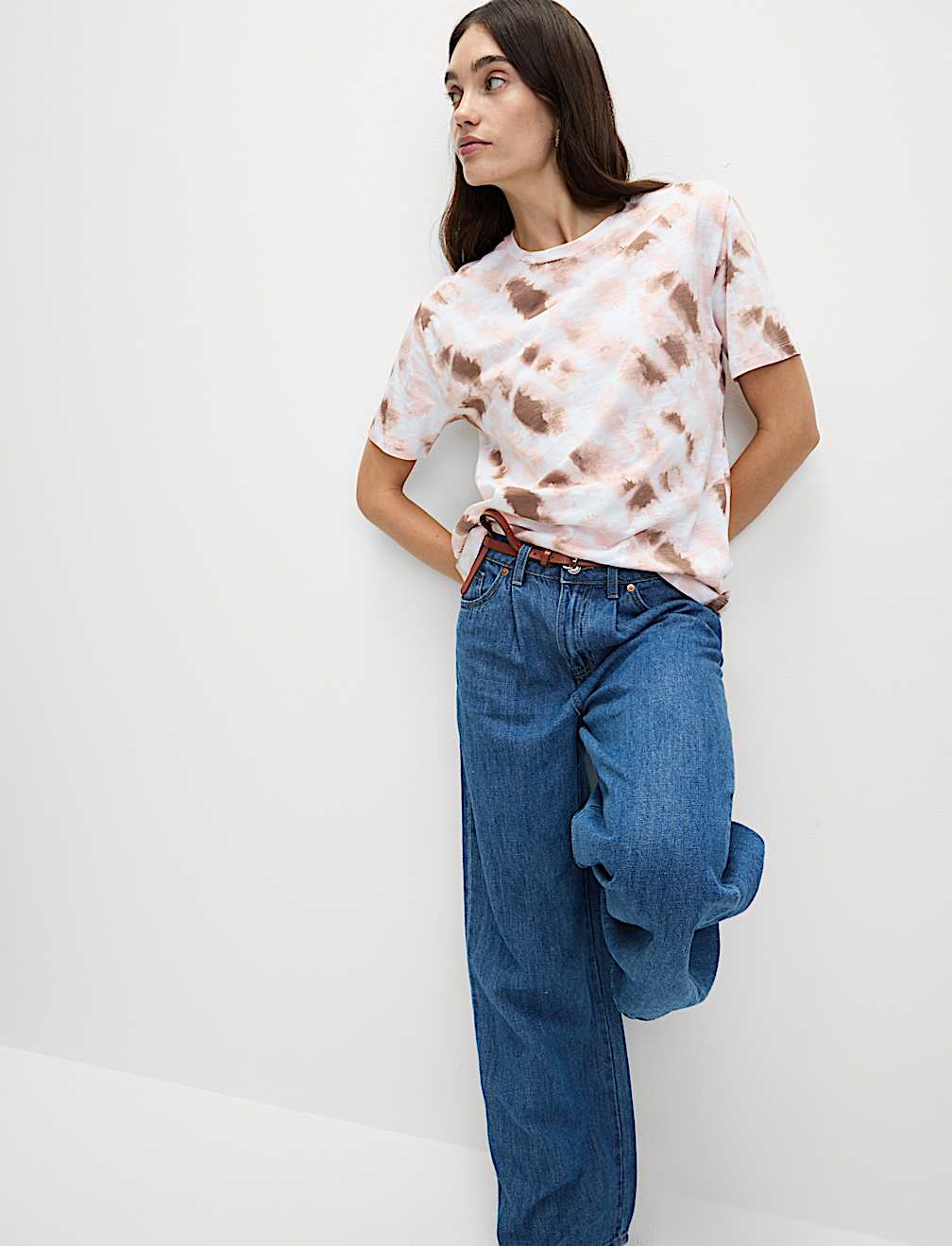 Cotton Modal Blend Printed T-Shirt