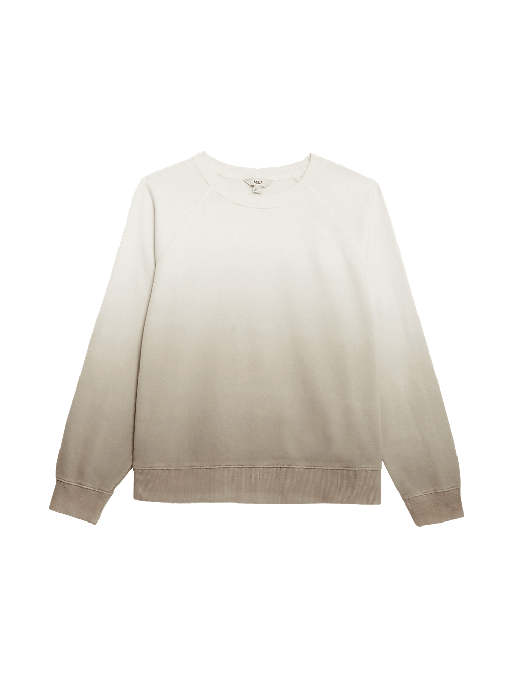 Pure Cotton Ombre Sweatshirt