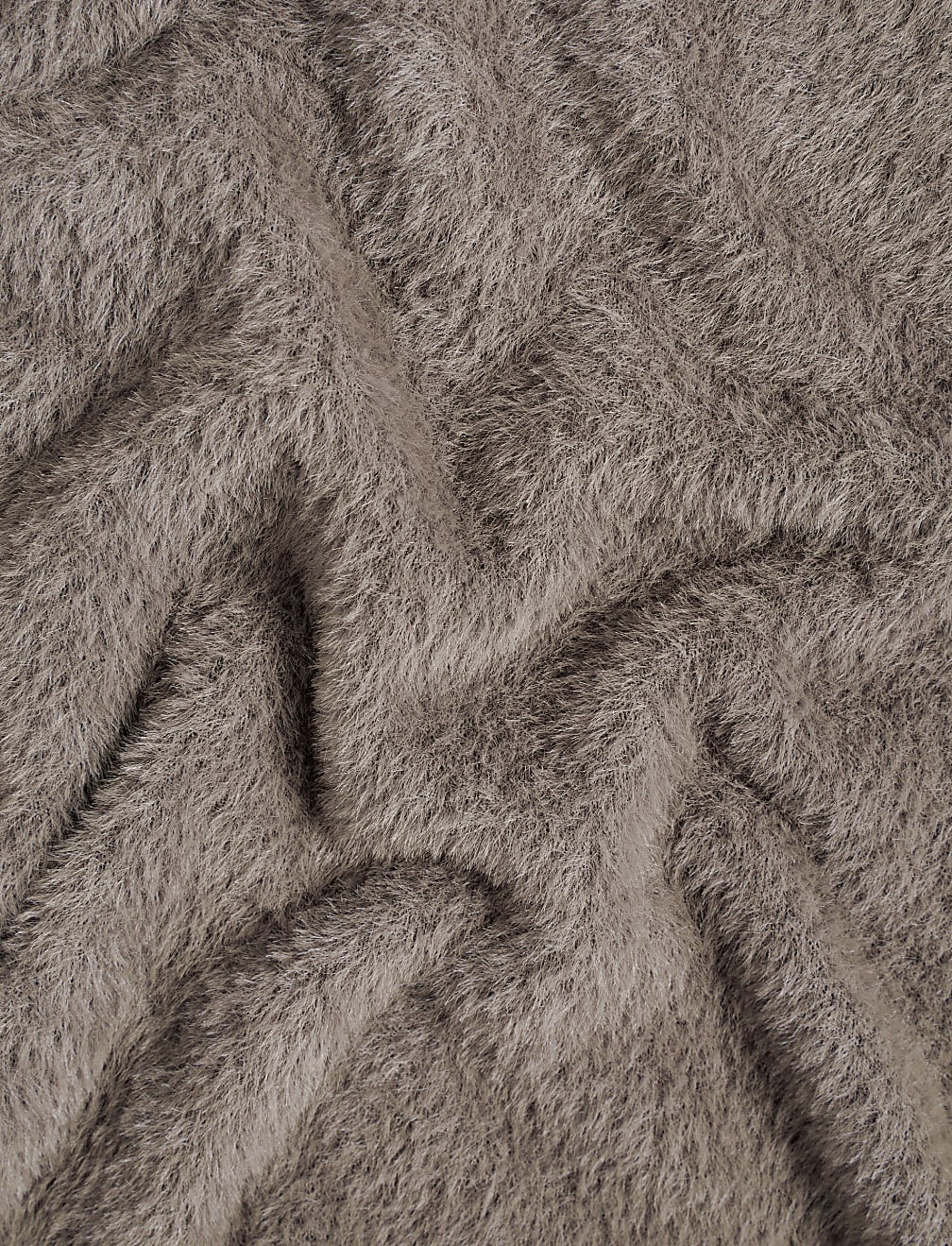 Cosy Textured Crew Neck Sweatshirt