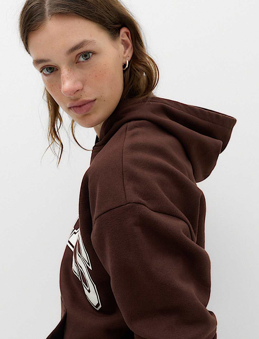 Cotton Rich Graphic Hoodie