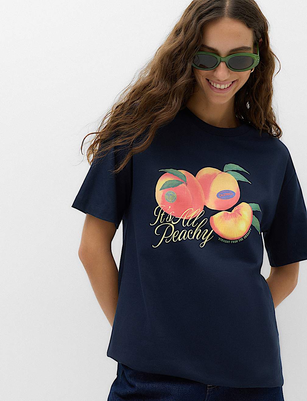 Pure Cotton Oversized Graphic T-Shirt