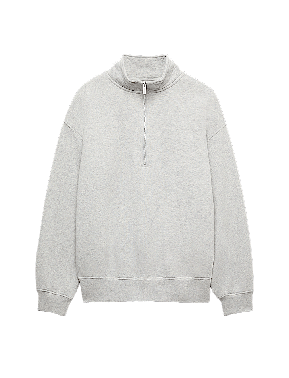 Pure Cotton Premium Half Zip Ultimate Sweatshirt
