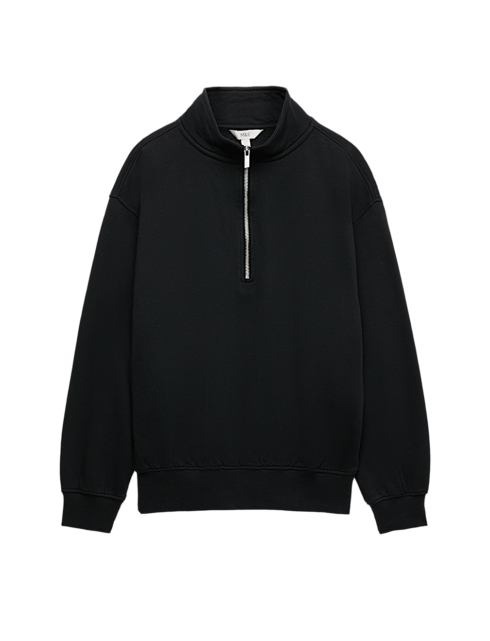 Pure Cotton Premium Half Zip Ultimate Sweatshirt