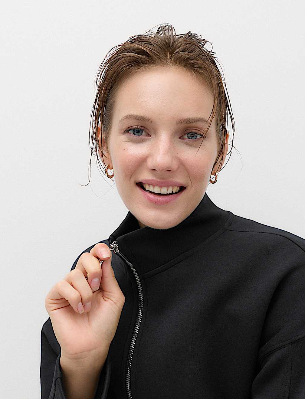 Cotton Rich Scuba Zip Up Sweatshirt