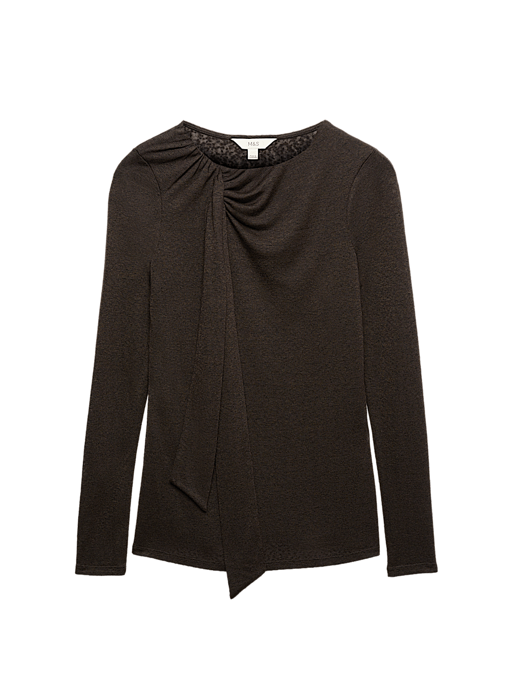 Tie Neck Fastening Top