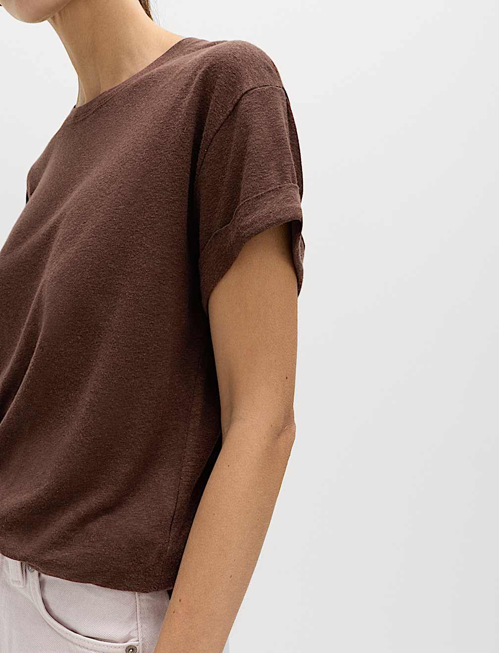 Linen Blend T-Shirt