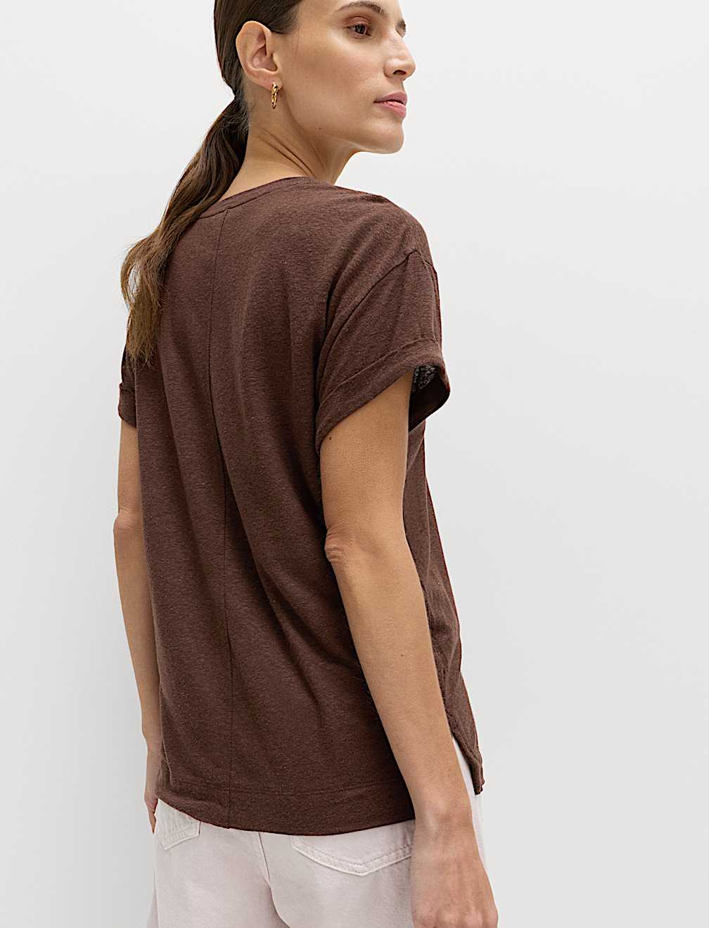 Linen Blend T-Shirt