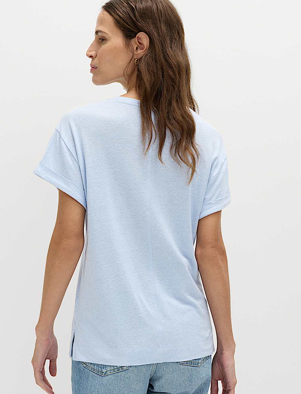 Linen Blend T-Shirt