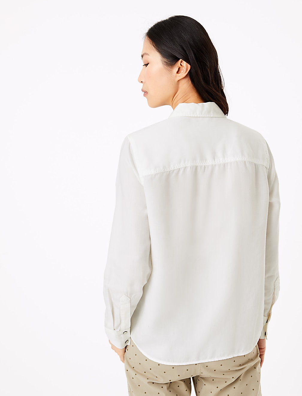 Tencel™ Relaxed Long Sleeve Shirt