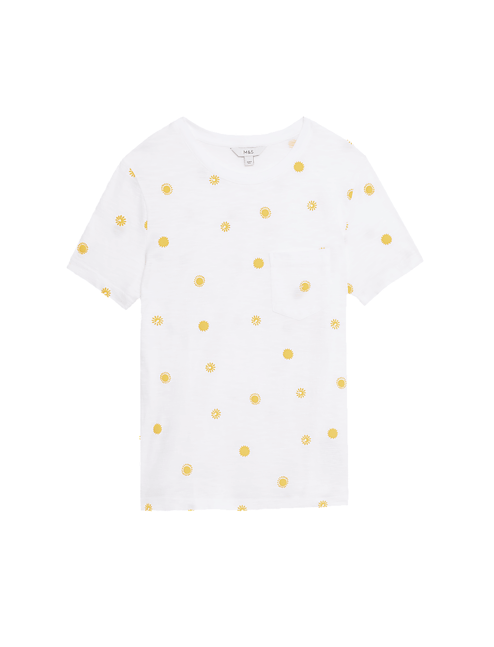Pure Cotton Printed Pocket Top
