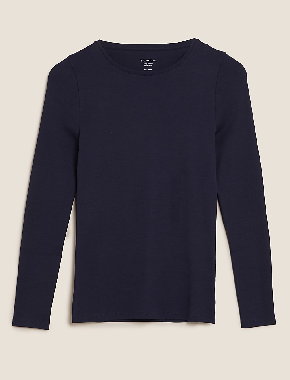 Pure Cotton Regular Fit Long Sleeve Top