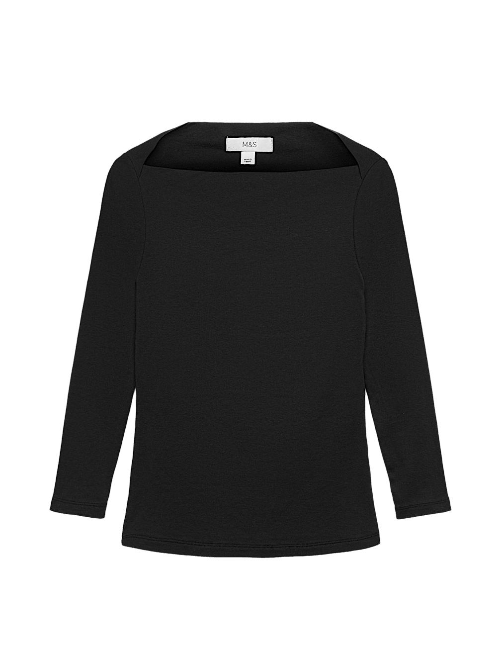 Pure Cotton Slash Neck Top