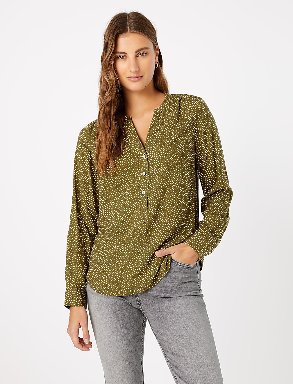 Polka Dot Blouse