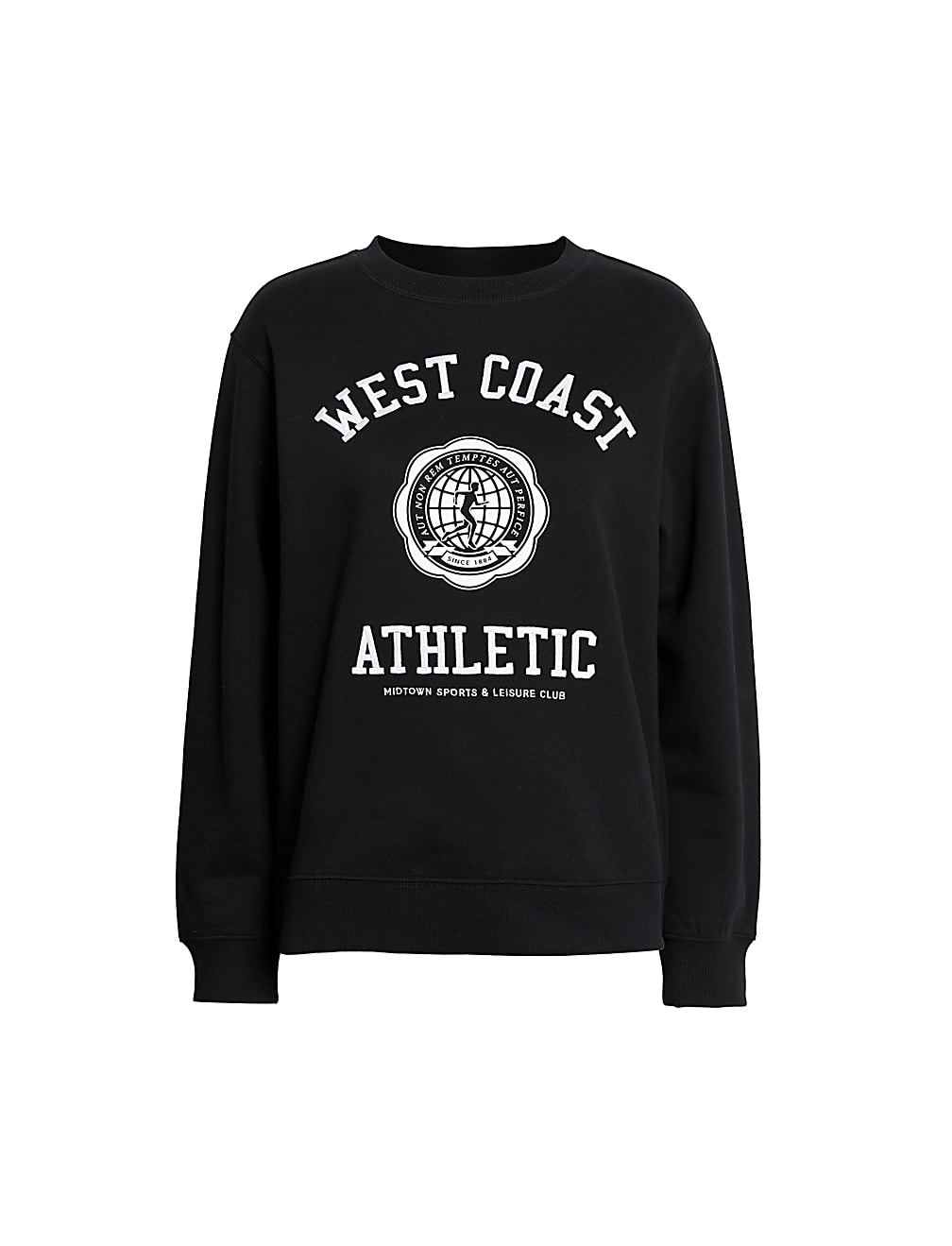 Cotton Rich Slogan Sweatshirt
