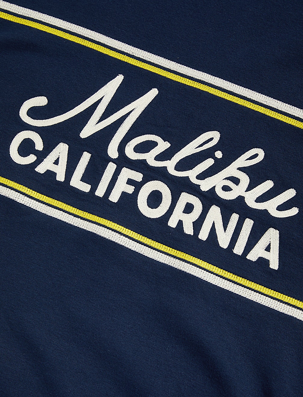 Cotton Rich Slogan Sweatshirt