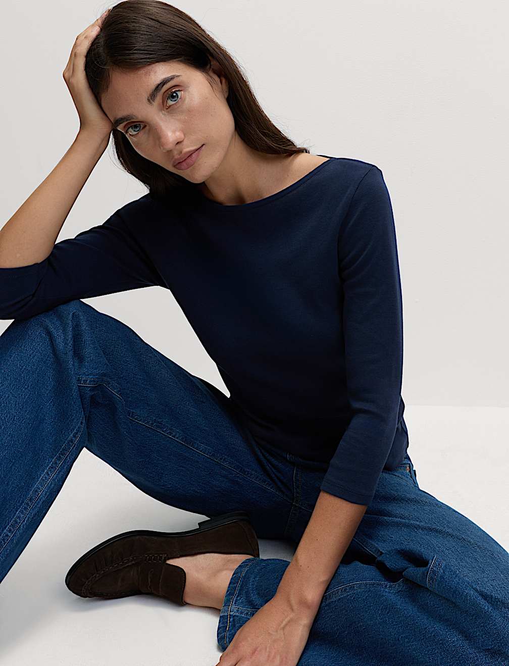 Pure Cotton Slim Fit Top
