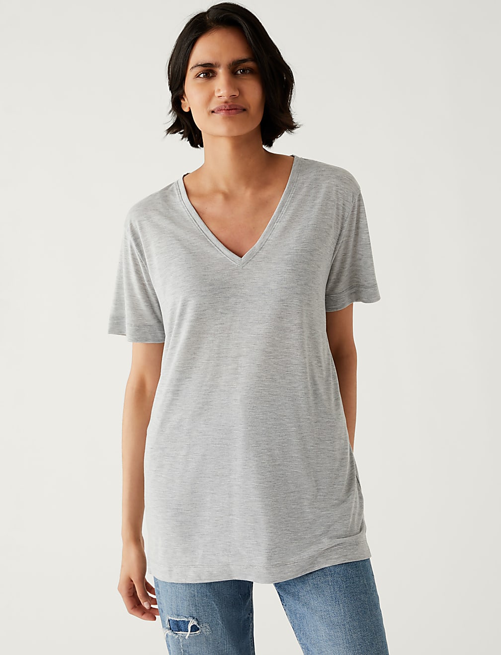 Relaxed Longline T-Shirt