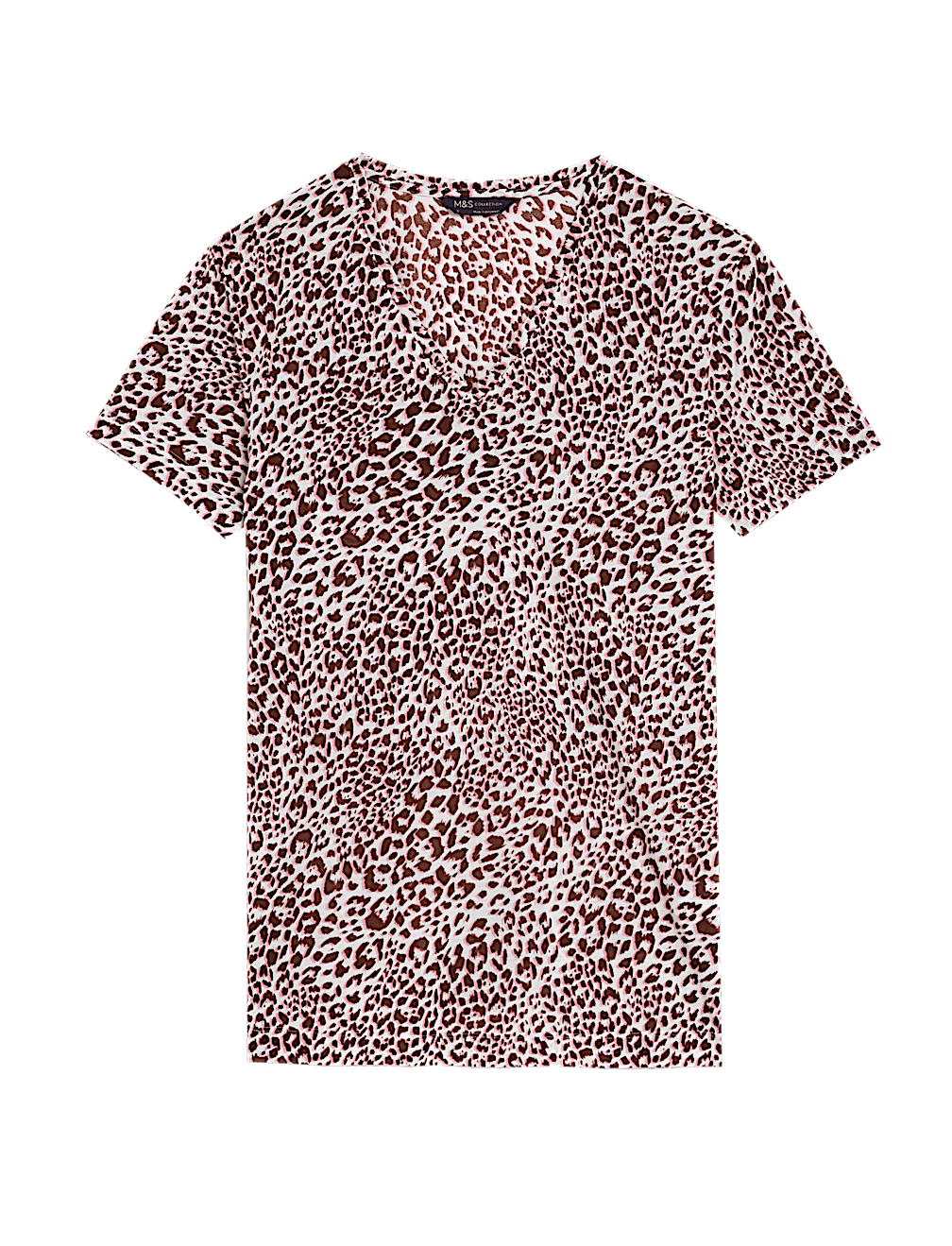 Printed Relaxed Longline T-Shirt