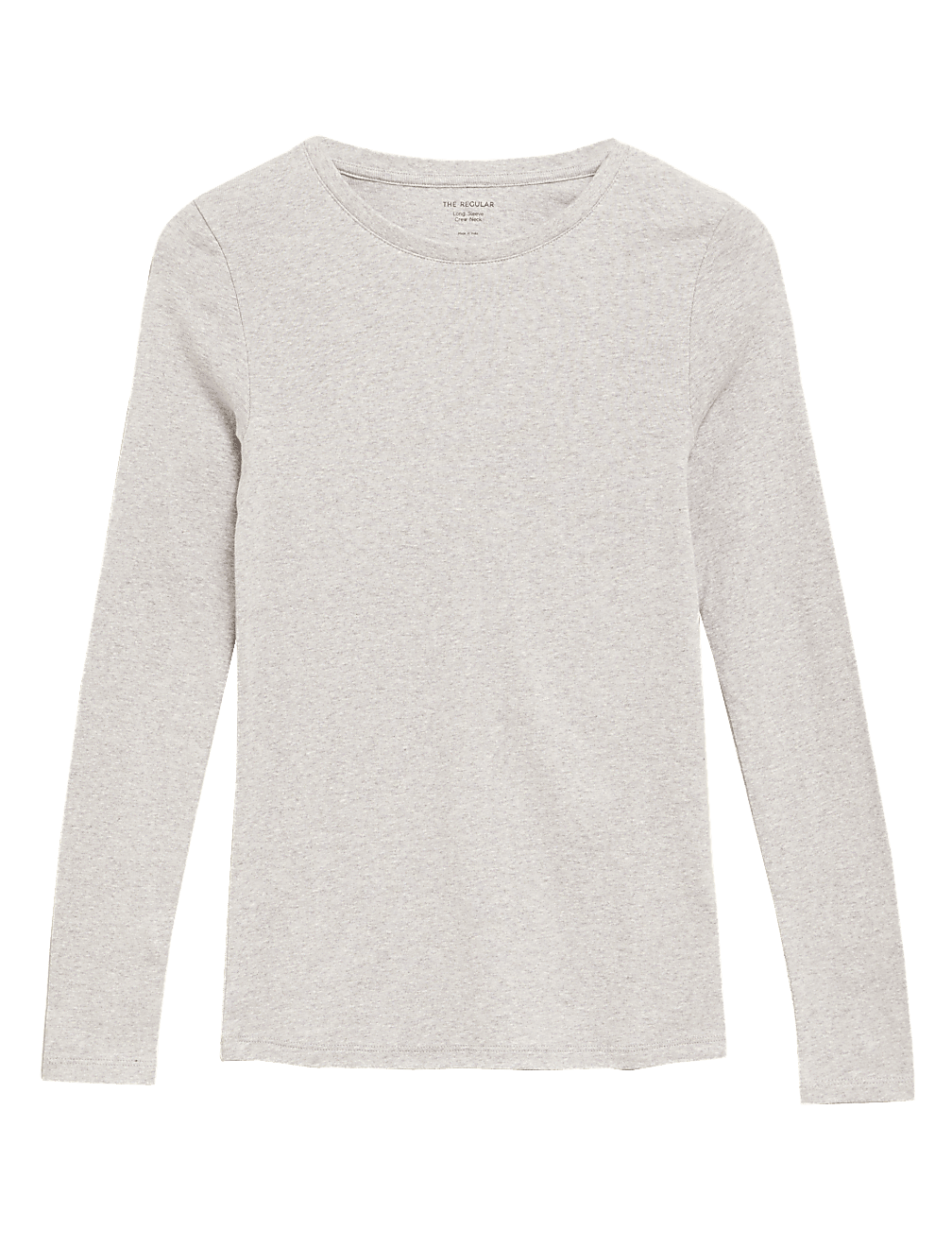 Pure Cotton Crew Neck Regular Fit Top