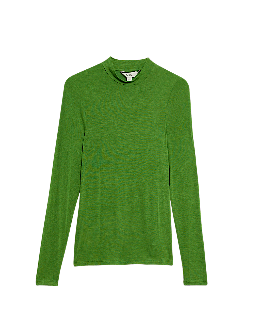 Modal Rich High Neck Regular Fit Top