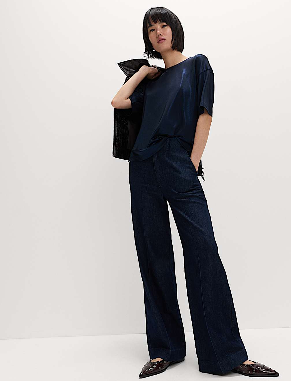 Metallic Shimmer T-Shirt