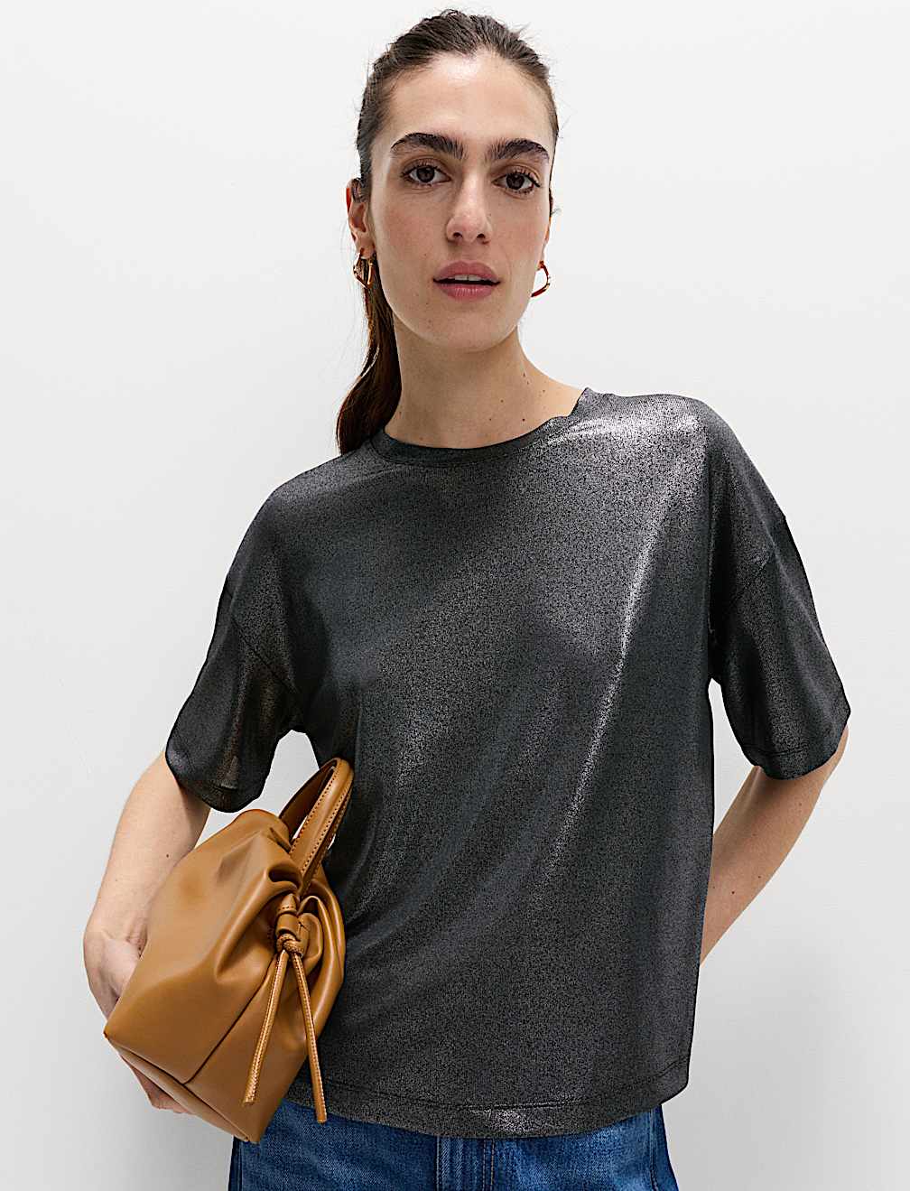 Metallic Shimmer T-Shirt