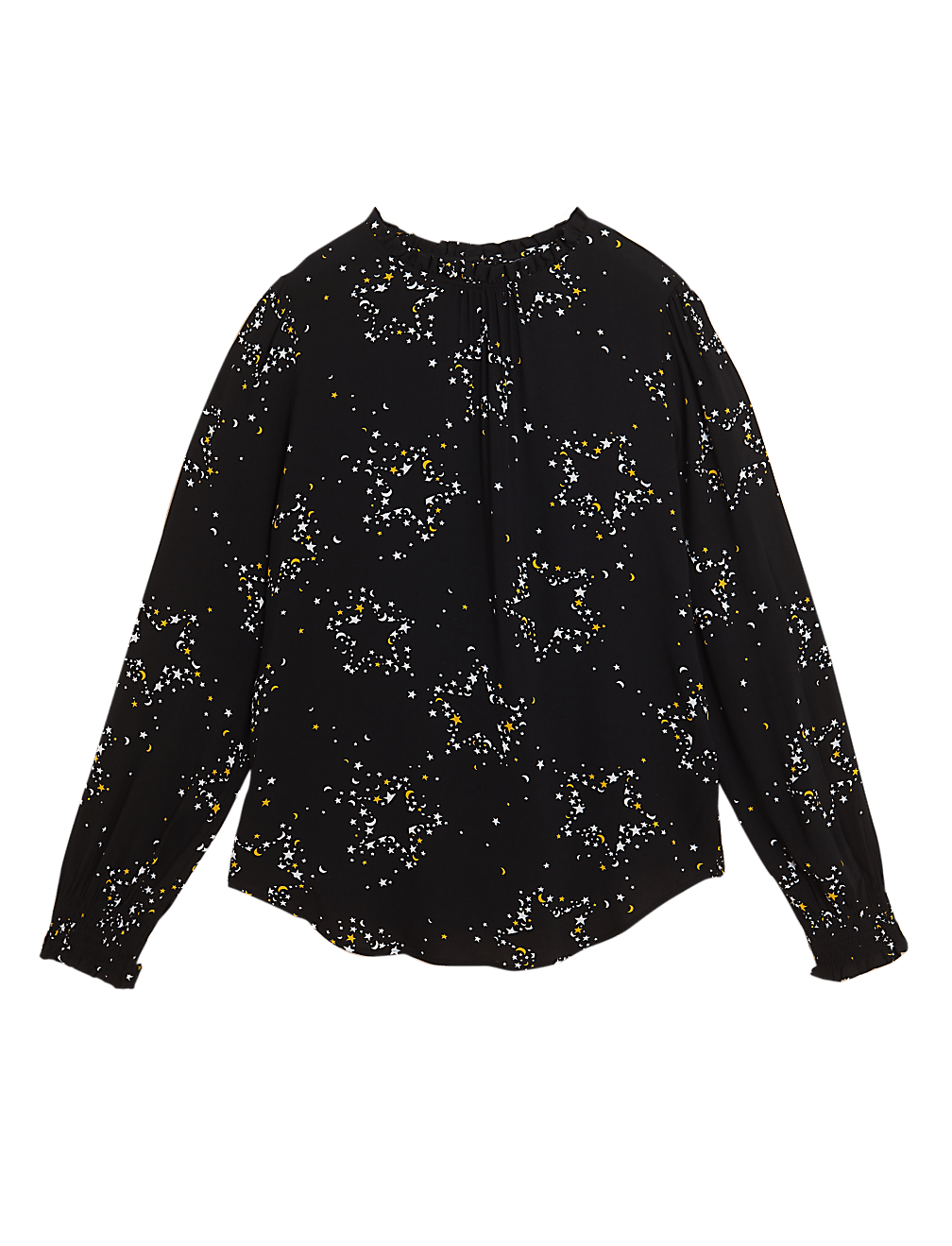 Animal Print Regular Fit Blouse