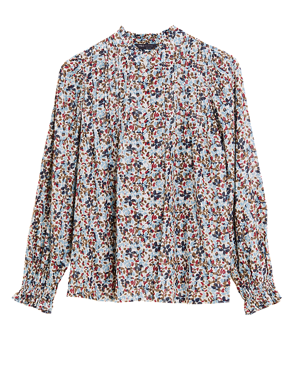 Modal Blend Sparkly Printed Blouse