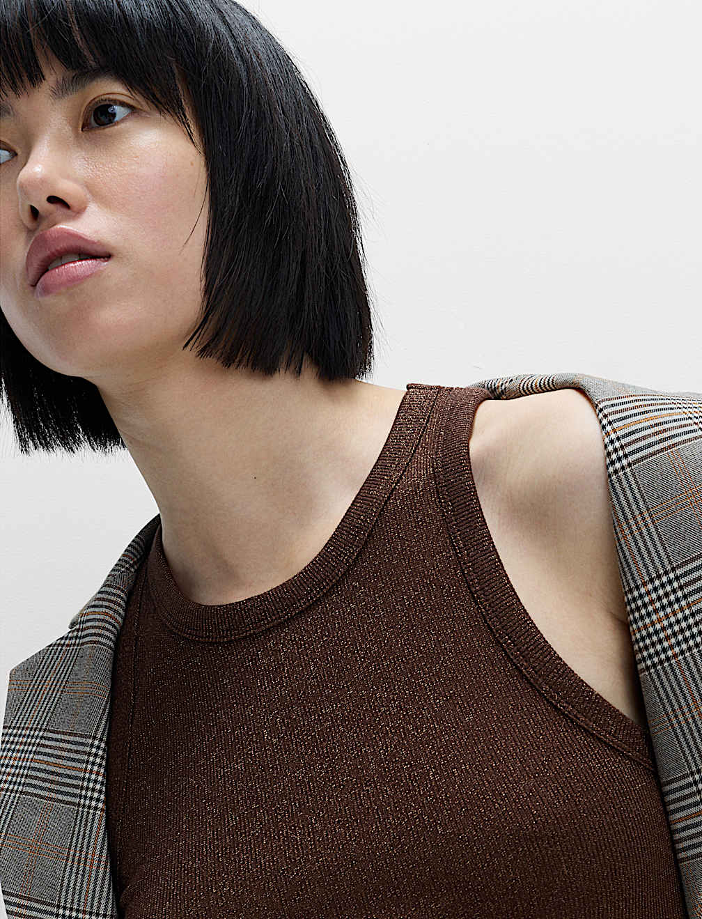 Cotton Rich Sparkly Vest