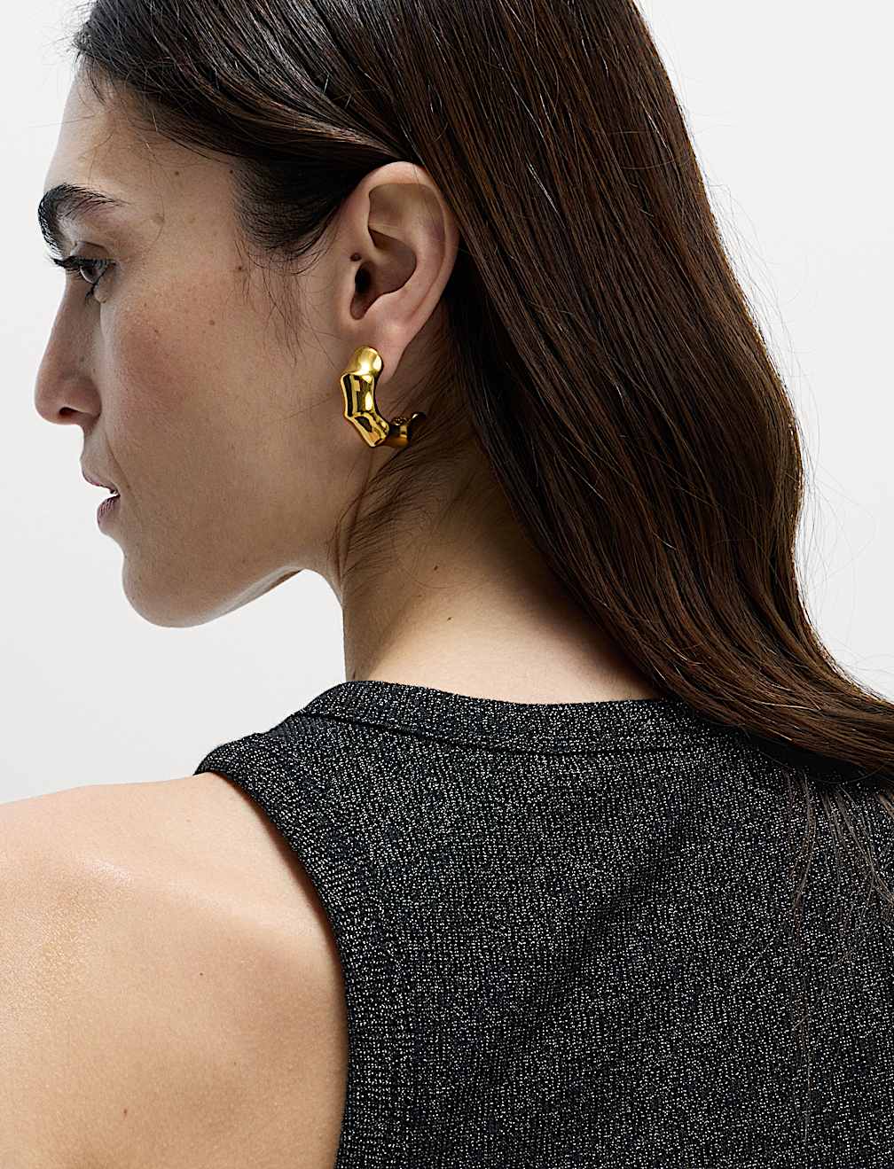 Cotton Rich Sparkly Vest