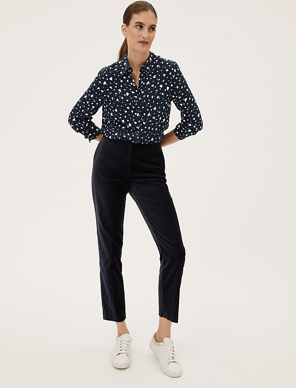 Printed Long Sleeve Shirt