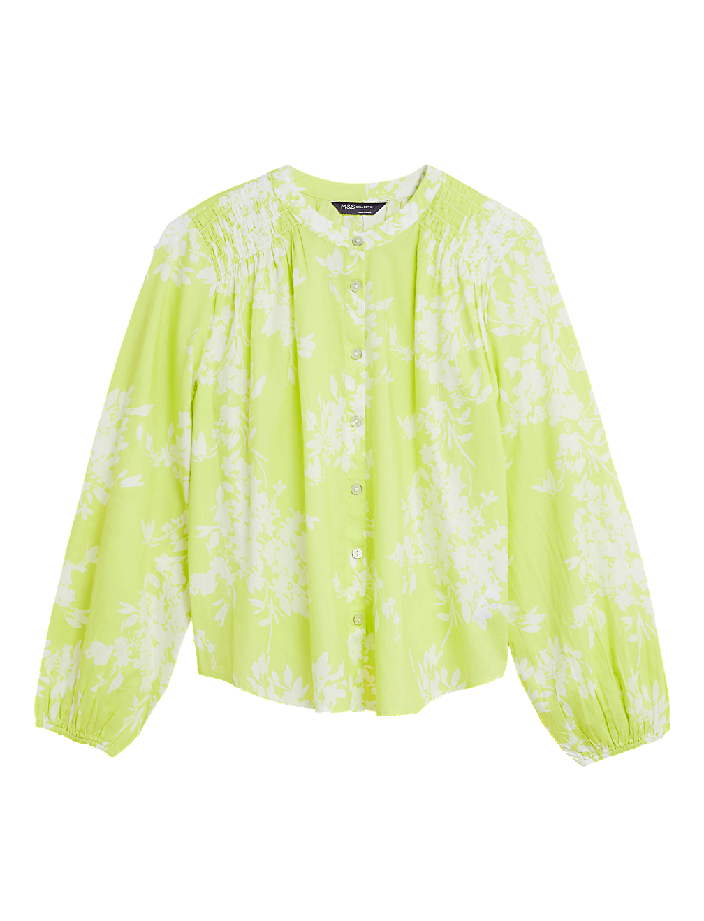 Pure Cotton Printed Regular Fit Blouse