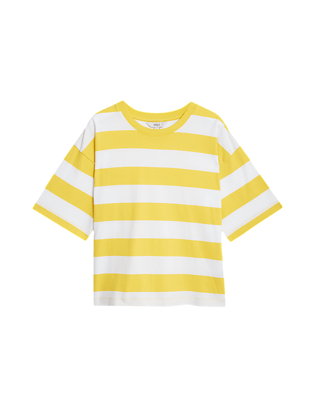 Pure Cotton Striped T-Shirt