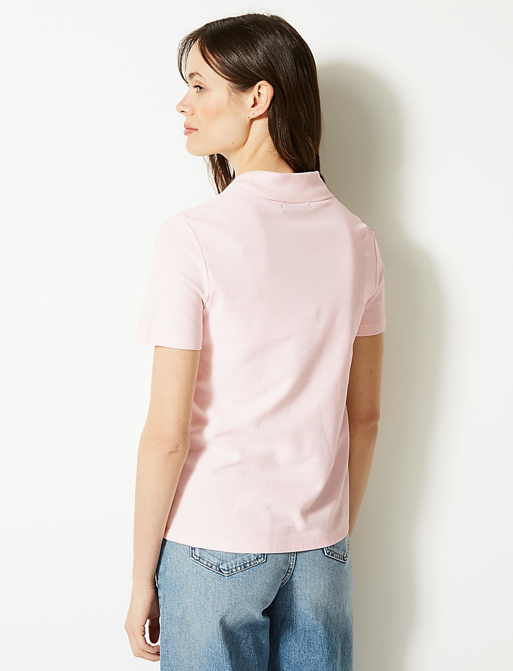Pure Cotton Fitted Polo Shirt