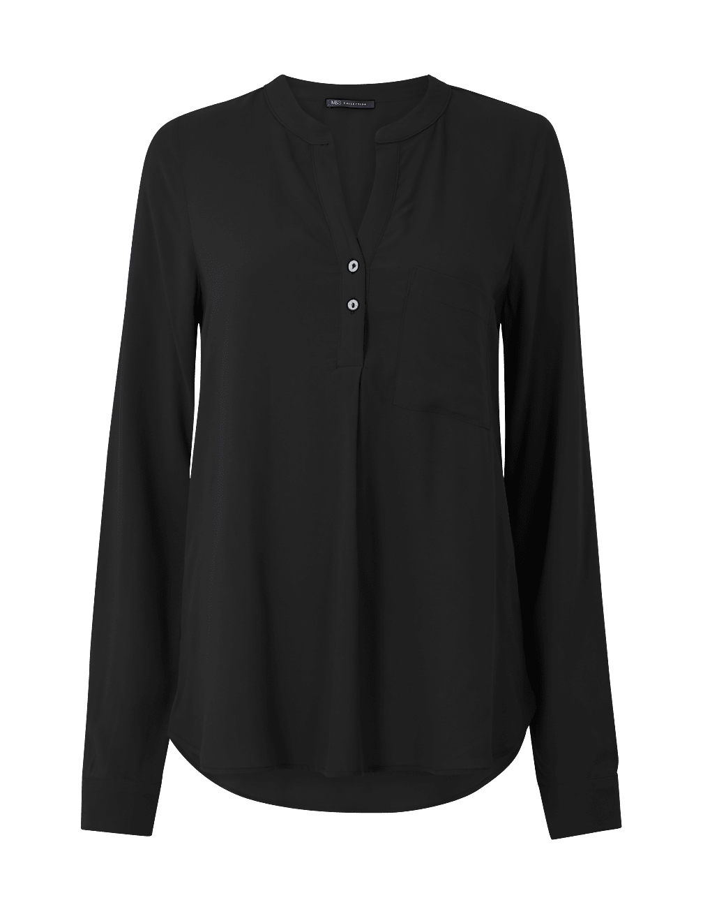 Button Detailed Blouse