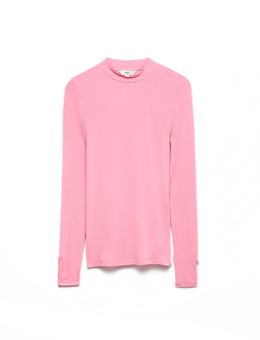 Modal Rich Jersey Roll Neck Second Skin Top