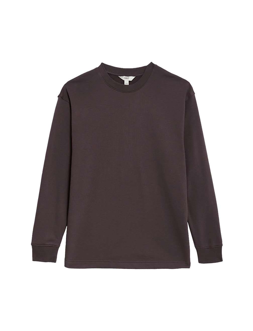 Cotton Rich Oversized Longline Sweatshirt