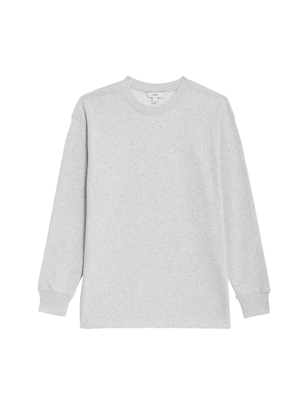 Cotton Rich Oversized Longline Sweatshirt