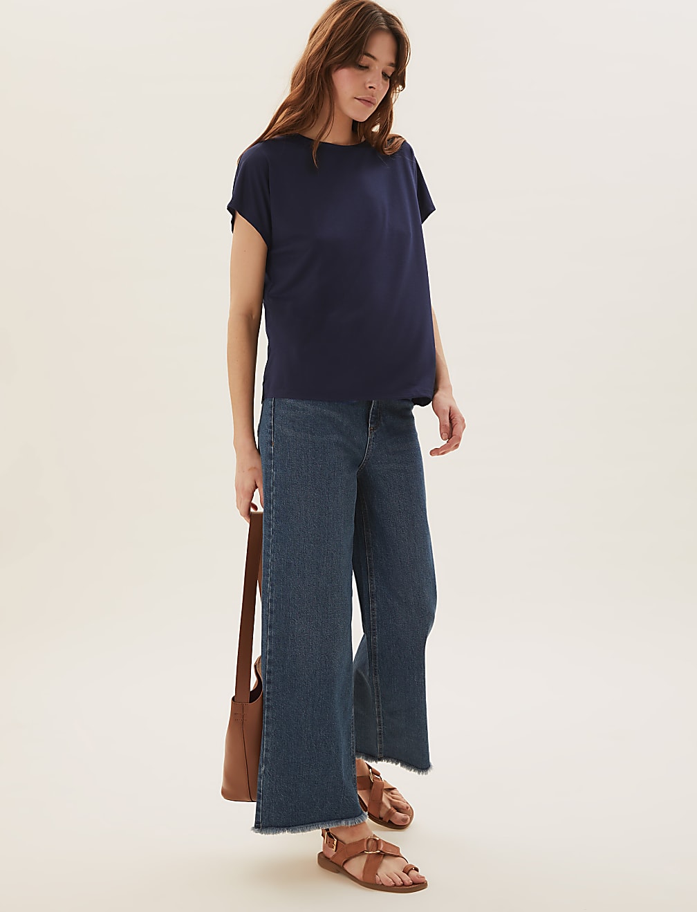 Crew Neck Short Sleeve T-Shirt