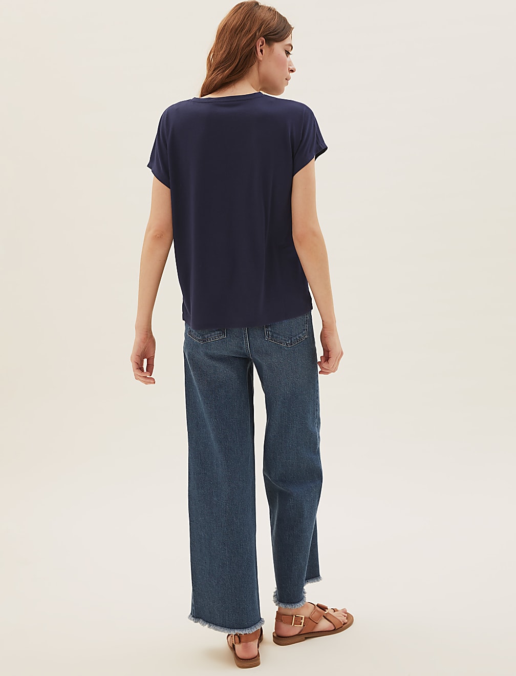 Crew Neck Short Sleeve T-Shirt