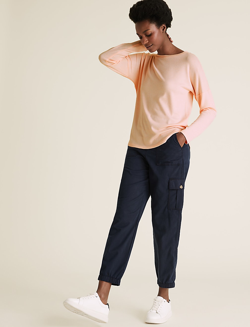 Soft Touch Straight Fit Long Sleeve Top