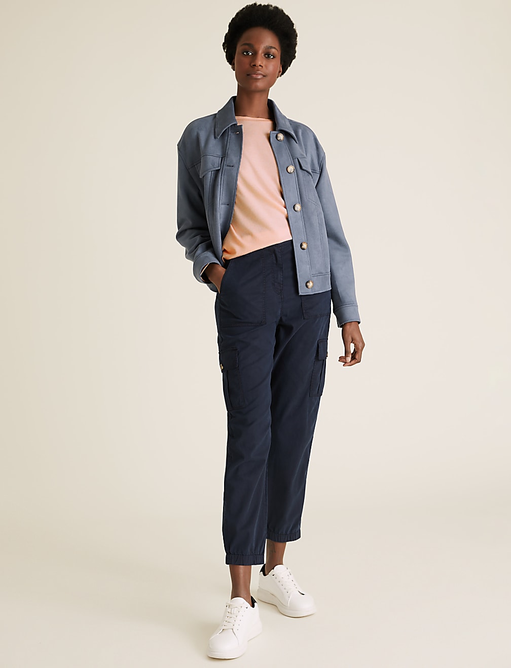Soft Touch Straight Fit Long Sleeve Top