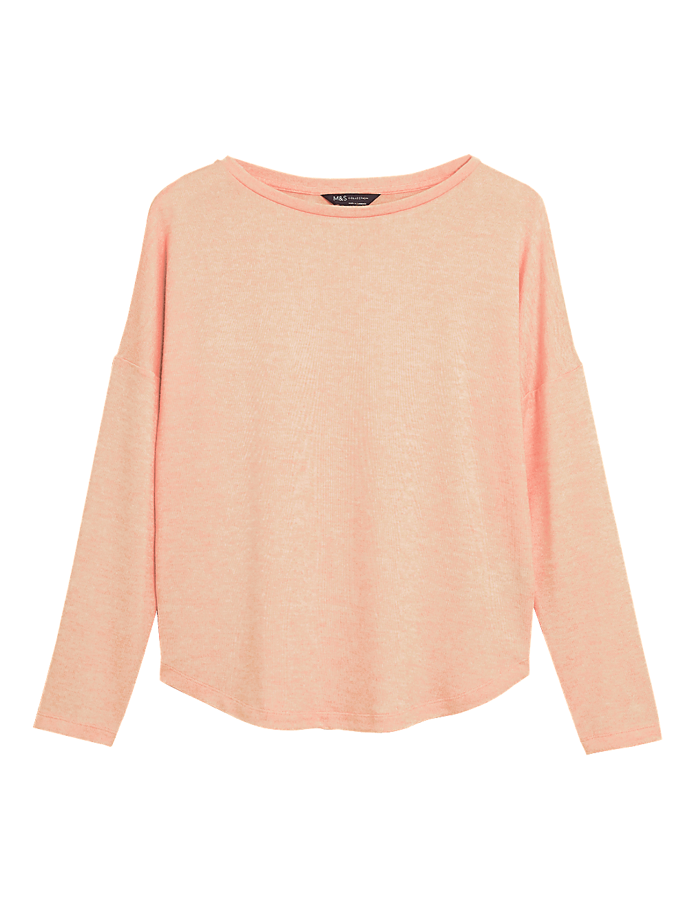 Soft Touch Straight Fit Long Sleeve Top