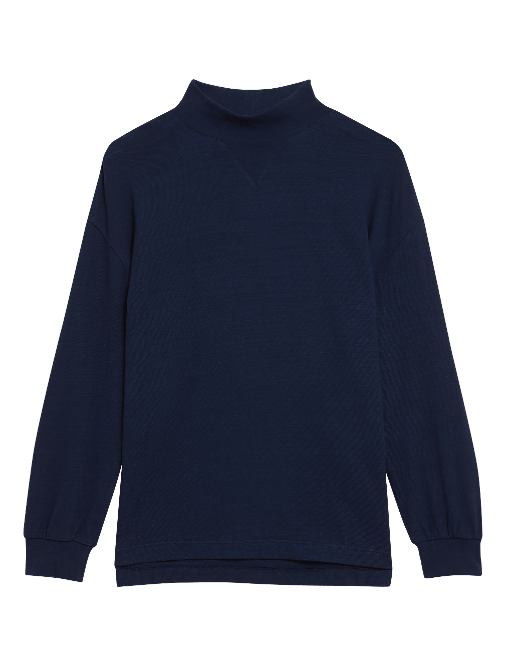 Pure Cotton Longline Sweatshirt