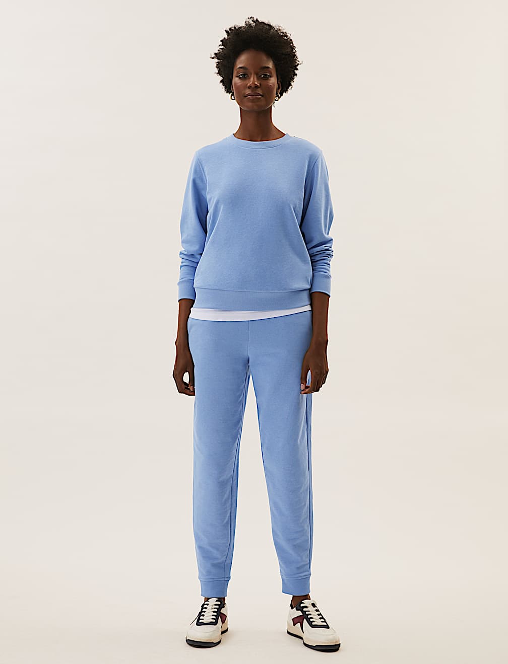 The Cotton Rich Crew Neck Sweatshirt